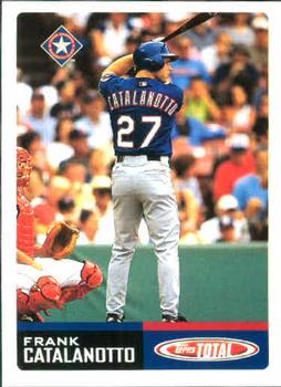 2002 Topps Total #76 Frank Catalanotto Front