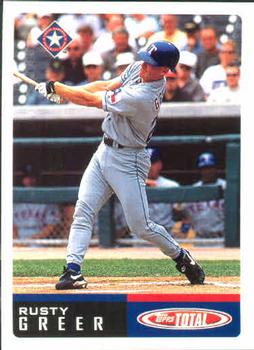 2002 Topps Total #88 Rusty Greer Front