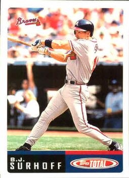 2002 Topps Total #929 B.J. Surhoff Front