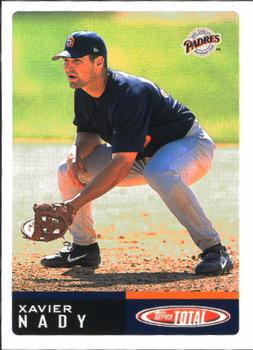 2002 Topps Total #968 Xavier Nady Front