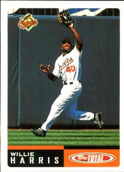 2002 Topps Total #986 Willie Harris Front