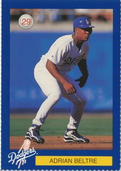 1999 Los Angeles Dodgers Police #29 Adrian Beltre Front
