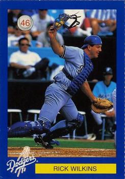 1999 Los Angeles Dodgers Police #46 Rick Wilkins Front