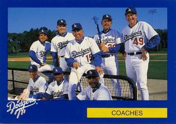 1999 Los Angeles Dodgers Police #NNO Coaches Front