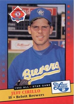 1992 Midwest League All-Stars #NNO Jeff Cirillo Front