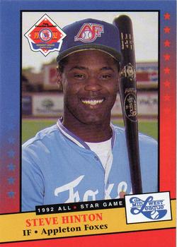 1992 Midwest League All-Stars #NNO Steve Hinton Front