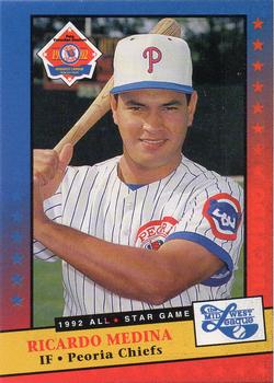 1992 Midwest League All-Stars #NNO Ricardo Medina Front