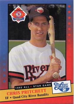 1992 Midwest League All-Stars #NNO Chris Pritchett Front