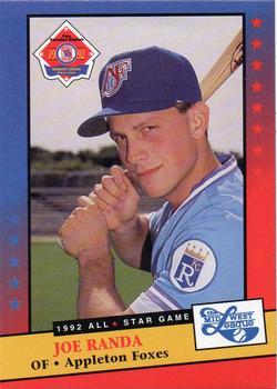 1992 Midwest League All-Stars #NNO Joe Randa Front