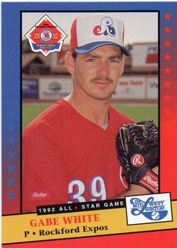 1992 Midwest League All-Stars #NNO Gabe White Front