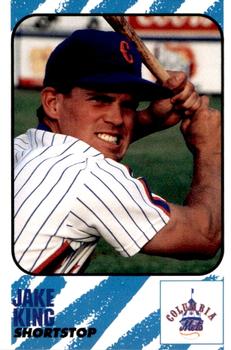 1991 Play II Columbia Mets #18 Jake King Front
