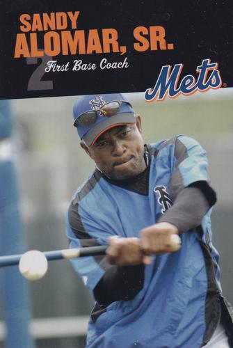 2006 Marc S. Levine (Starlight Starbright) New York Mets #2 Sandy Alomar, Sr. Front