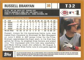 2002 Topps Traded & Rookies #T32 Russell Branyan Back