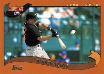 2002 Topps Traded & Rookies #T42 Darren Lewis Front