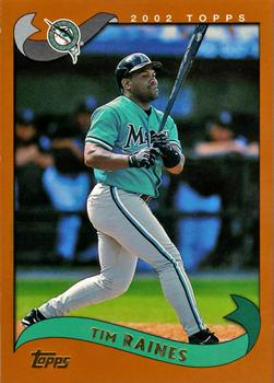 2002 Topps Traded & Rookies #T52 Tim Raines Front