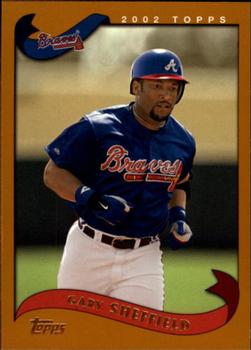 2002 Topps Traded & Rookies #T100 Gary Sheffield Front