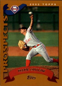 2002 Topps Traded & Rookies #T122 Mark Outlaw Front