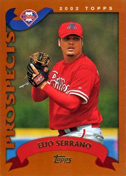 2002 Topps Traded & Rookies #T136 Elio Serrano Front