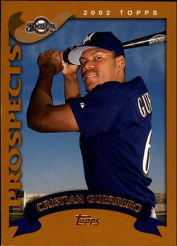 2002 Topps Traded & Rookies #T148 Cristian Guerrero Front