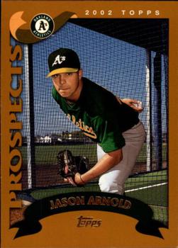 2002 Topps Traded & Rookies #T158 Jason Arnold Front