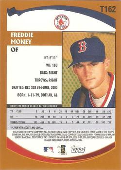 2002 Topps Traded & Rookies #T162 Freddie Money Back