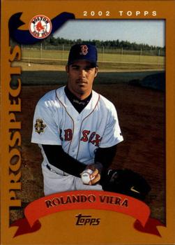 2002 Topps Traded & Rookies #T194 Rolando Viera Front