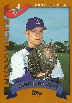 2002 Topps Traded & Rookies #T203 Clinton Hosford Front