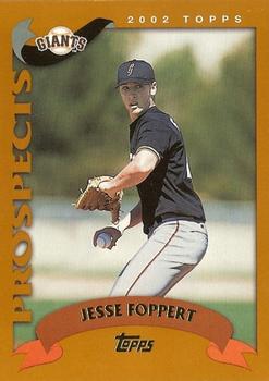 2002 Topps Traded & Rookies #T212 Jesse Foppert Front