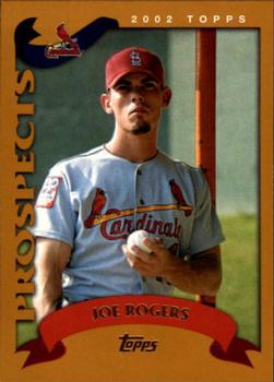 2002 Topps Traded & Rookies #T226 Joe Rogers Front