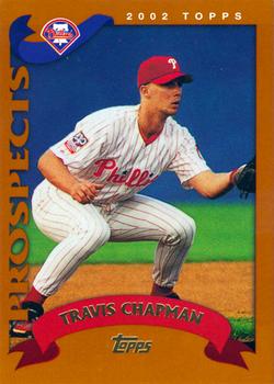 2002 Topps Traded & Rookies #T259 Travis Chapman Front