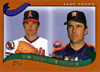 2002 Topps Traded & Rookies #T266 Nolan Ryan Front