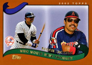 2002 Topps Traded & Rookies #T267 Reggie Jackson Front