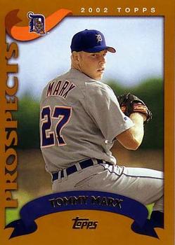 2002 Topps Traded & Rookies #T132 Tommy Marx Front