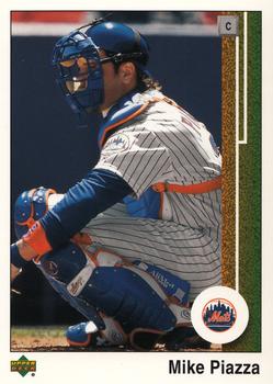 2002 UD Authentics #142 Mike Piazza Front