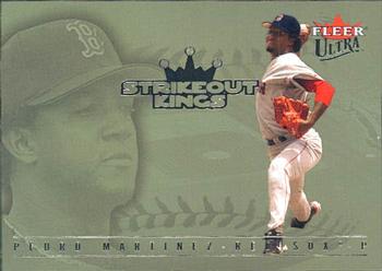 2005 Ultra - Strikeout Kings #1 SK Pedro Martinez Front