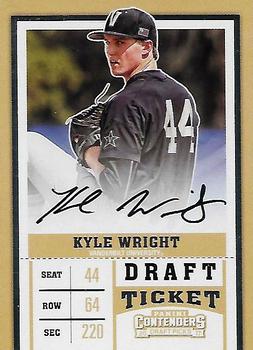 2017 Panini Contenders Draft Picks #32 Kyle Wright Front