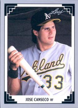 1991 Leaf #182 Jose Canseco Front