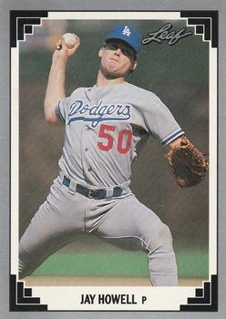1991 Leaf #98 Jay Howell Front