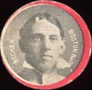 1912 Colgan's Chips Red Borders (E270-1) #NNO Beals Becker Front