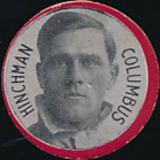 1912 Colgan's Chips Red Borders (E270-1) #NNO Harry Hinchman Front