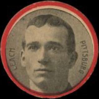 1912 Colgan's Chips Red Borders (E270-1) #NNO Tommy Leach Front
