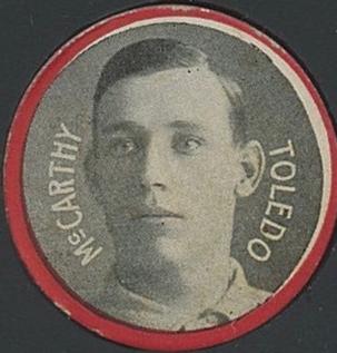 1912 Colgan's Chips Red Borders (E270-1) #NNO Alex McCarthy Front