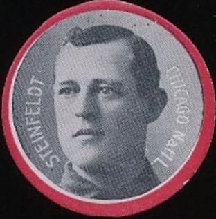 1912 Colgan's Chips Red Borders (E270-1) #NNO Harry Steinfeldt Front