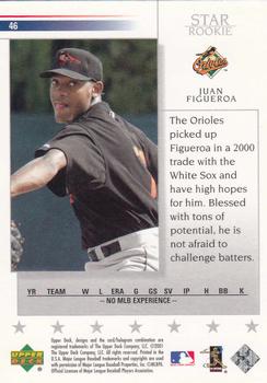 2002 Upper Deck #46 Juan Figueroa Back