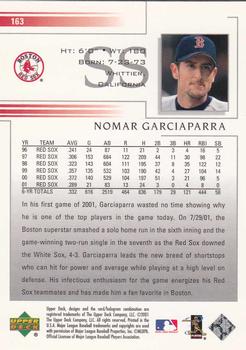 2002 Upper Deck #163 Nomar Garciaparra Back