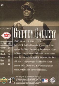2002 Upper Deck #481 Ken Griffey Jr. Back
