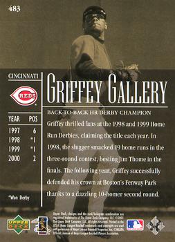 2002 Upper Deck #483 Ken Griffey Jr. Back