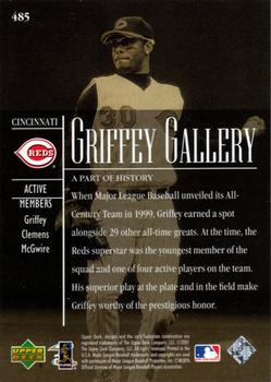 2002 Upper Deck #485 Ken Griffey Jr. Back