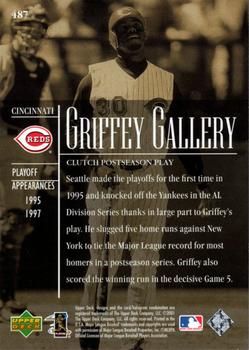 2002 Upper Deck #487 Ken Griffey Jr. Back