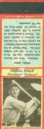 1935-36 Diamond Matchbooks (U3-1) #NNO Odell Hale Front